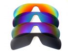 Galaxylense replacement for Oakley Antix Black&Purple&Green&Red Polarized 4 Pairs